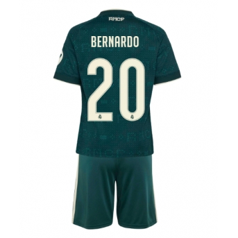 Real Madrid Bernardo Silva #20 Maglia Gara Trasferta Repliche 2026-27 Bambino Maniche Corte